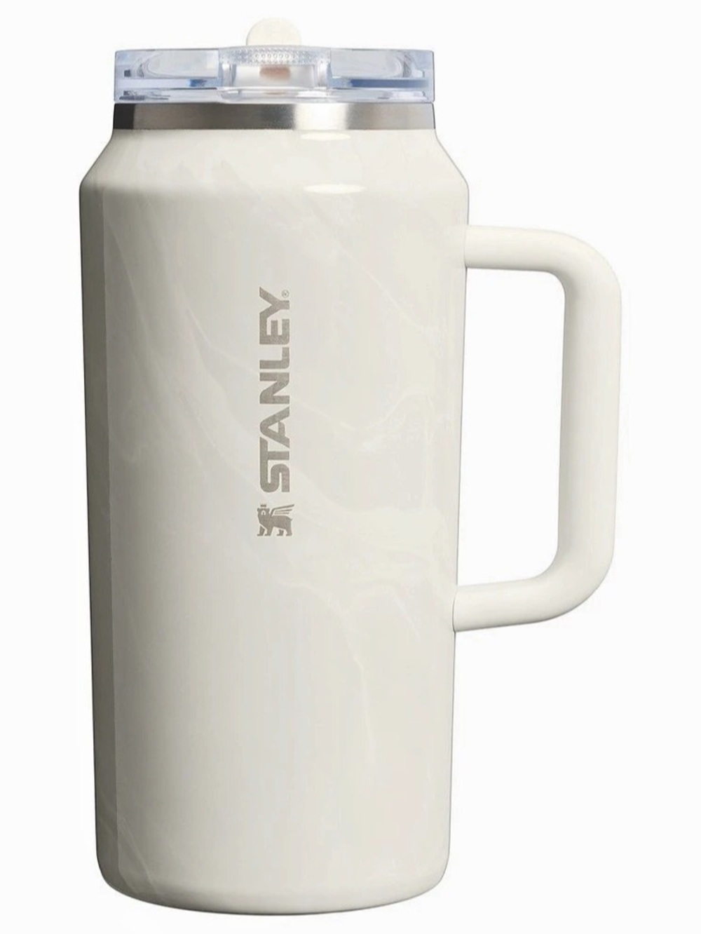 stanley quencher protour flip straw tumbler calcite calacatta 64oz